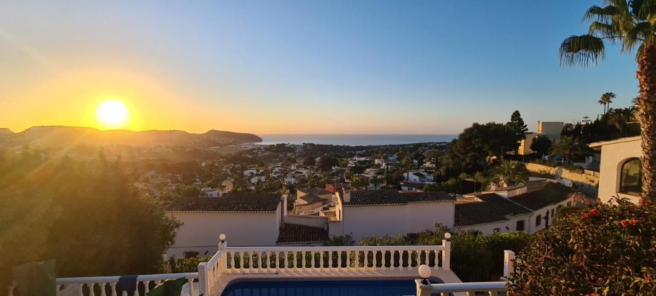 Casa Moya Moraira - Seaview Villa テウラーダ エクステリア 写真