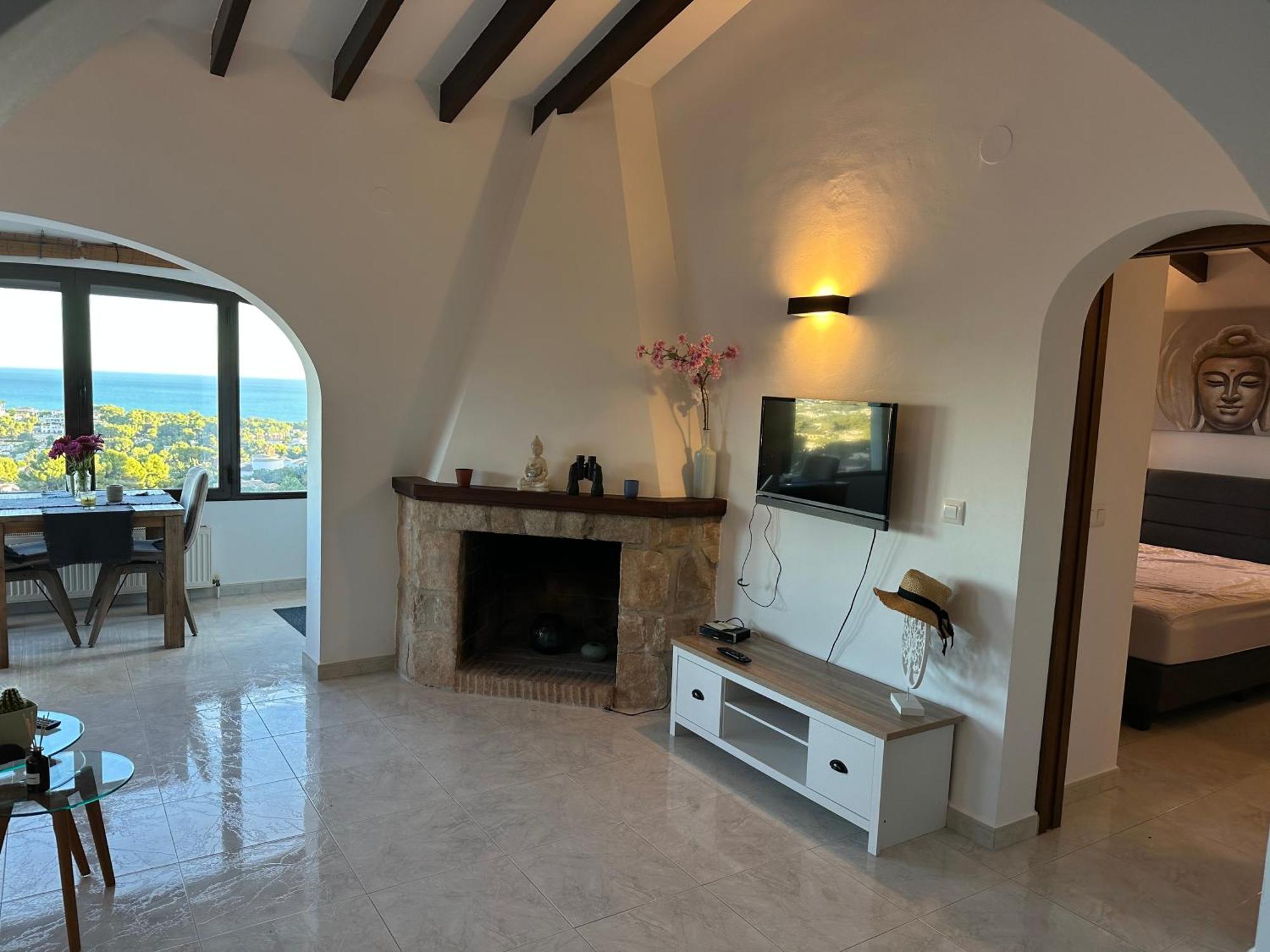 Casa Moya Moraira - Seaview Villa テウラーダ エクステリア 写真