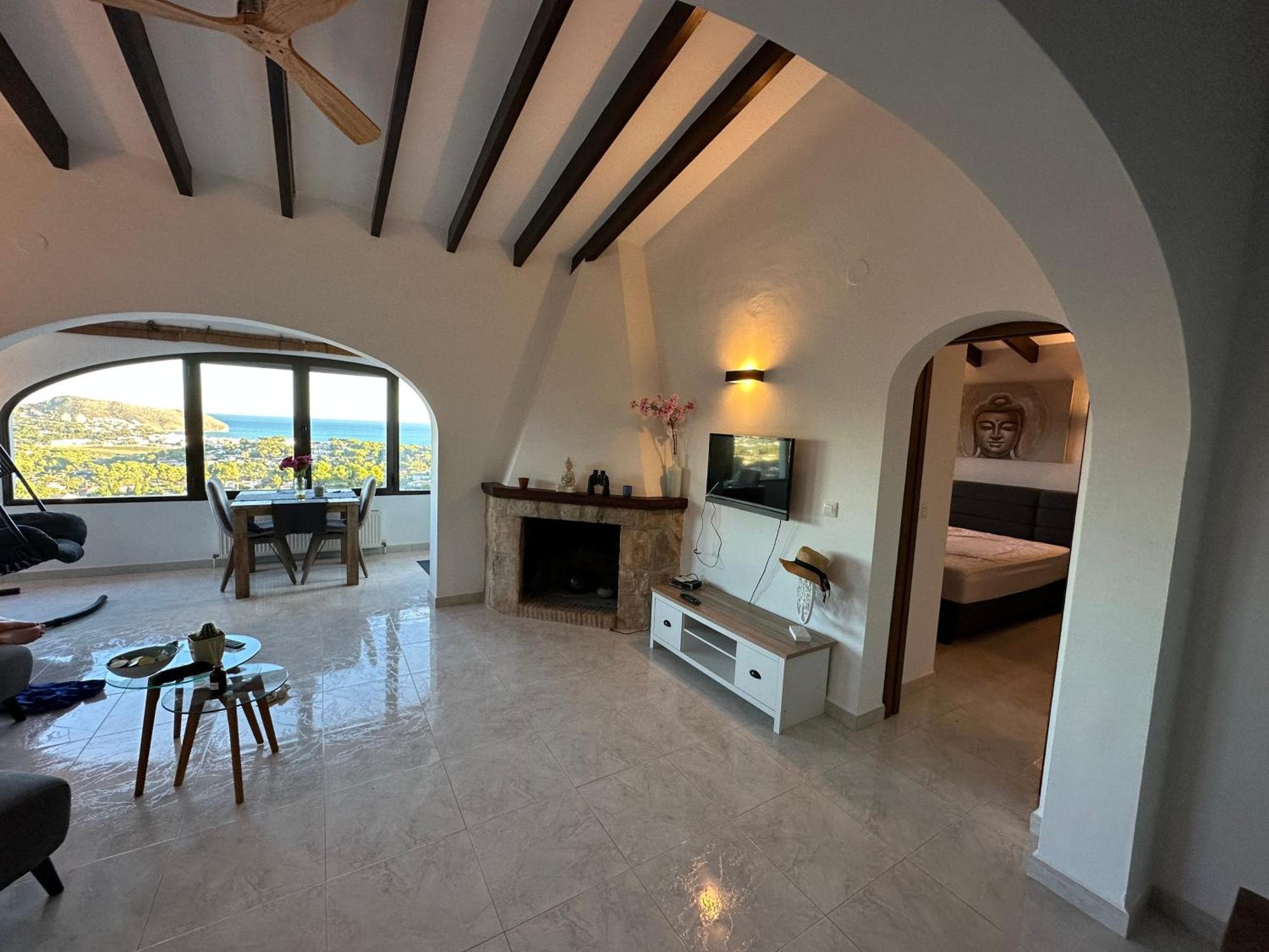 Casa Moya Moraira - Seaview Villa テウラーダ エクステリア 写真